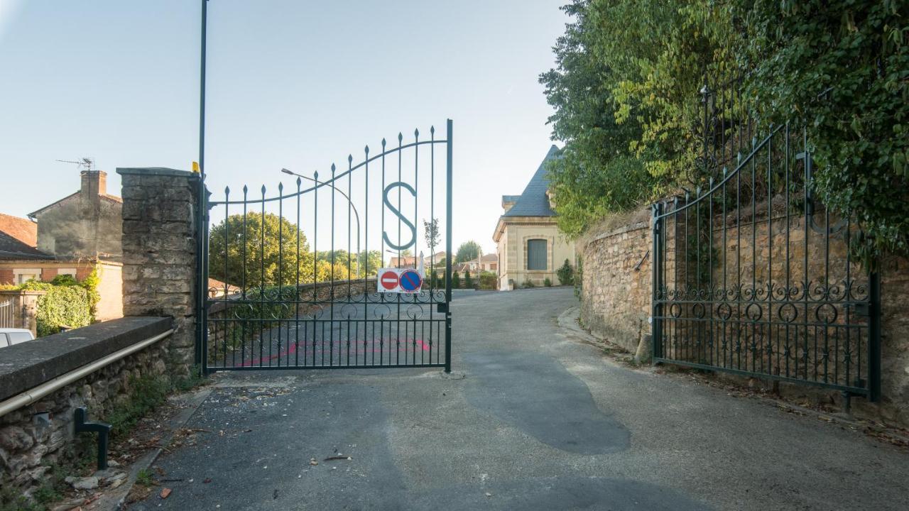 Apartamento Côté Jardin avec Jacuzzi Privatif et parking privé Sarlat Exterior foto